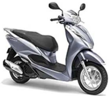 Honda Lead 125 (2018) - カラー写真とカラーラベルのご利用方法 - 8