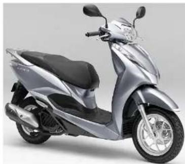 Honda Lead 125 (2018) - カラー写真とカラーラベルのご利用方法 - 15