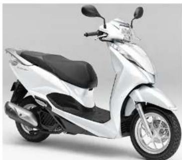 Honda Lead 125 (2018) - カラー写真とカラーラベルのご利用方法 - 17