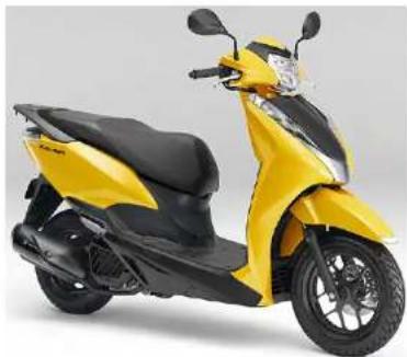 Honda Lead 125 (2018) - カラー写真とカラーラベルのご利用方法 - 7