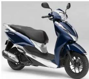 Honda Lead 125 (2018) - カラー写真とカラーラベルのご利用方法 - 12