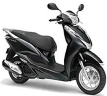 Honda Lead 125 (2018) - カラー写真とカラーラベルのご利用方法 - 9
