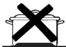GE ZEW155NSS - You must use pans with perfectly flat bottoms. - 3