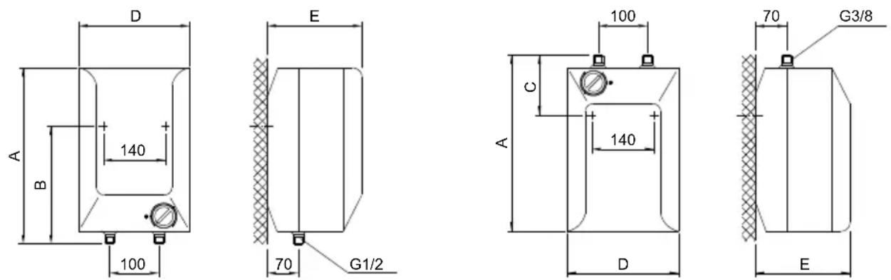 Mora BTOM 10 P - INSTALACE - 1