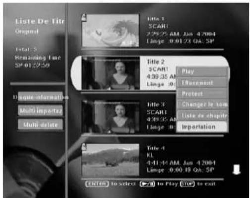 Magnum DVDHDD2005 - COPIER DES ENREGISTREMENTS D'UN DVD SUR LE DISQUE DUR - 1