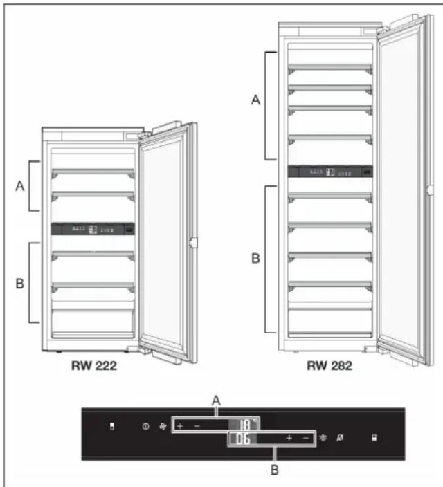 GAGGENAU RW282260 - Ställaintemperatur - 1