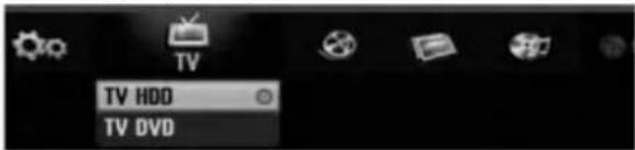 LG RH1878P1S - Používanie hlavnej ponuky - 1