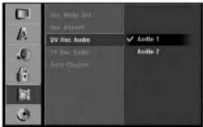 Box Media Bed Box Address UV Rec Audio TV Rec Audio Audio Cluster Audio 1 Audio 2