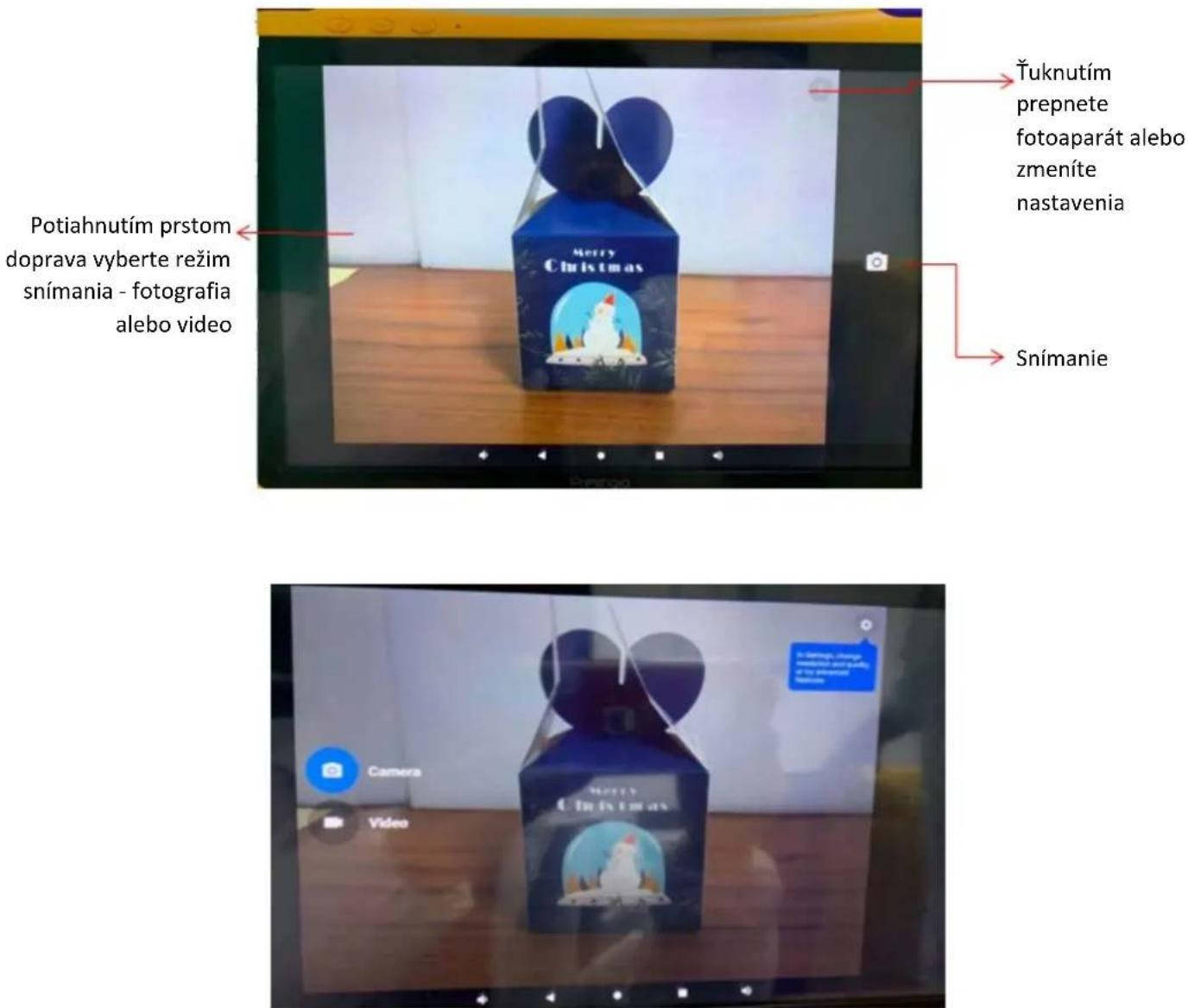 PRESTIGIO SmartKids Up - Stručný popis kamery - 1