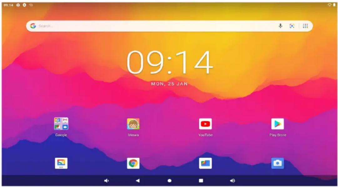 PRESTIGIO SmartKids Up - Zapnutie tabletu - 1
