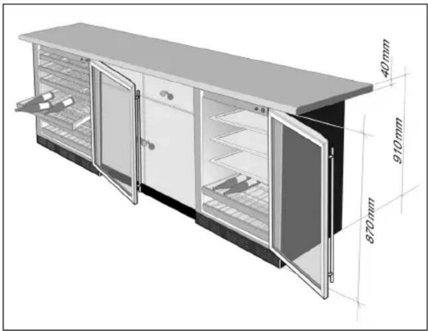 GORENJE XWC660EF - Namestitev vgradnega aparata - 1