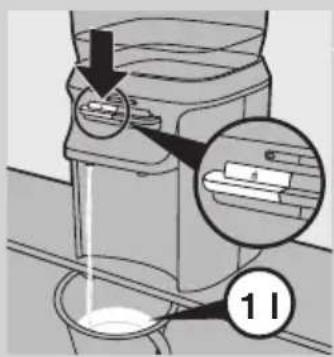 PHILIPS PureGuard WP3863 - Cleaning and descaling the inside of the appliance with the fast and simple cleaning procedure - 6