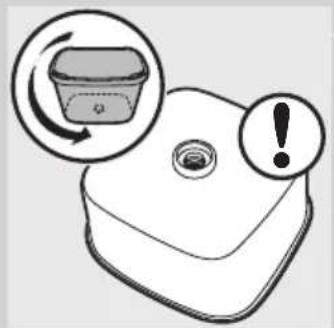 PHILIPS PureGuard WP3863 - Cleaning and descaling the inside of the appliance with the fast and simple cleaning procedure - 8