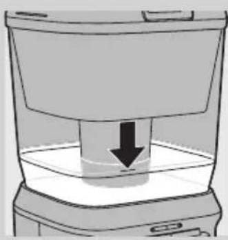 PHILIPS PureGuard WP3863 - Flushing the appliance - 1