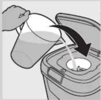PHILIPS PureGuard WP3863 - Flushing the appliance - 2