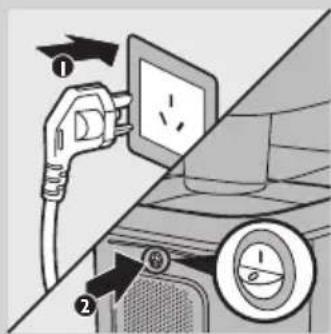 PHILIPS PureGuard WP3864 - Flushing the appliance - 4