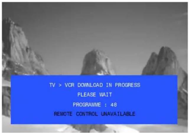 PANASONIC TX-25MK1 - TV to VCR Download - 1