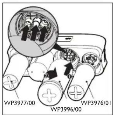 PHILIPS WP4190 - 安装滤芯 - 1