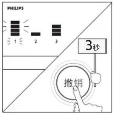 PHILIPS WP4190 - 滤芯寿命复位撤销 - 1
