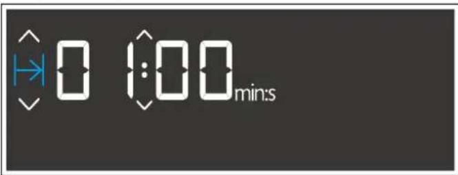 0 1:00 min:s