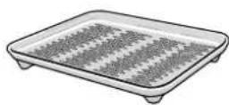 SIEMENS CP565AGS0W - Glass tray - 1