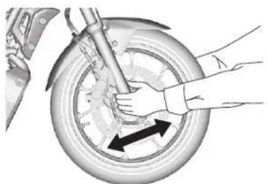 YAMAHA MT07 (2023) - Preverjanje krmila - 1