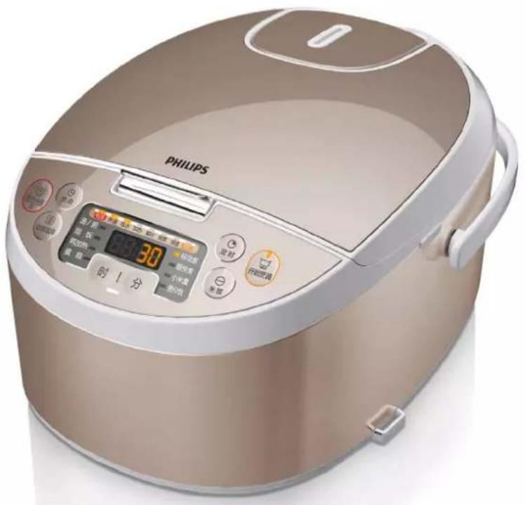 PHILIPS 时 | 分 5:30 定时 加速度 加功率 引水煮 加冷煮 冷却 开始空调