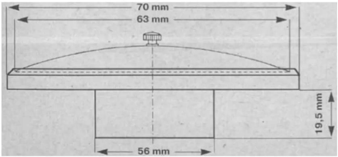 70 mm 63 mm 19,5 mm 56 mm