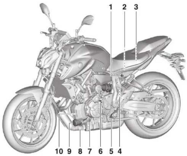 YAMAHA MT70 (2022) - Pogled z leve strani - 1