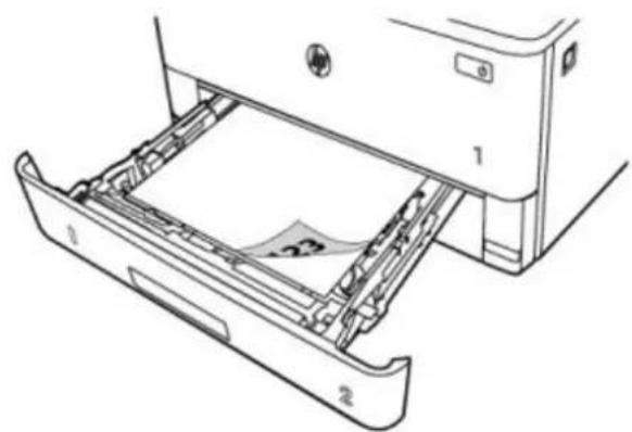 HP LaserJet Enterprise MFP M431 - Usmerjenost papirja na pladnju 2 - 2