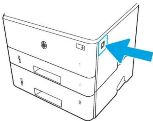 HP LaserJet Enterprise MFP M431 - B2. Napaka v zastoju na zgornjem naslovnici - 1