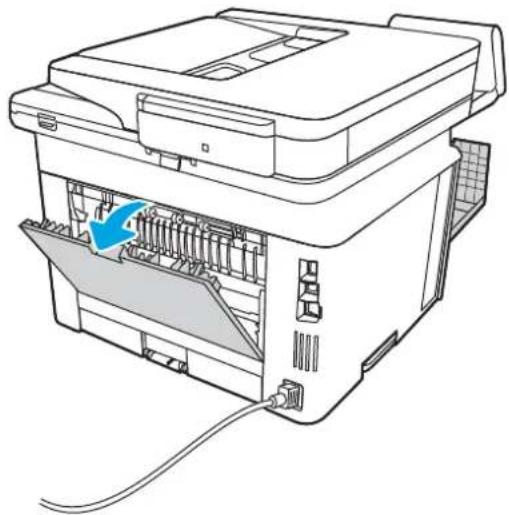 HP LaserJet Enterprise MFP M431 - E1 zastoj v izhodnem predalu - 6