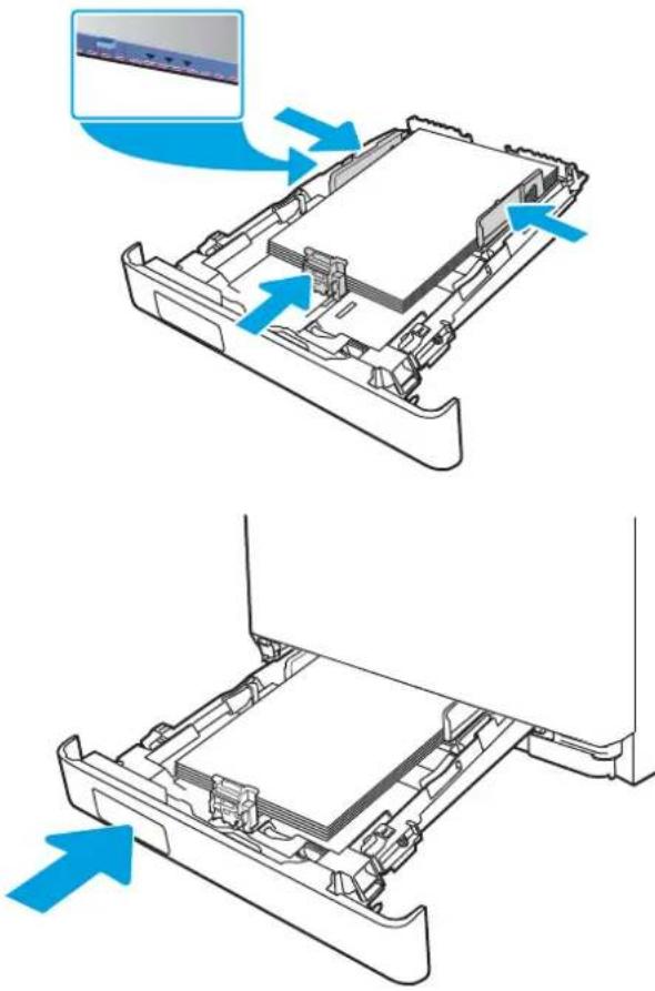 HP LaserJet Enterprise MFP M431 - Usmerjenost papirja na pladnju 2 - 1