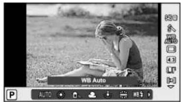 OLYMPUS E-PM2 - Adjusting color (white balance) - 1