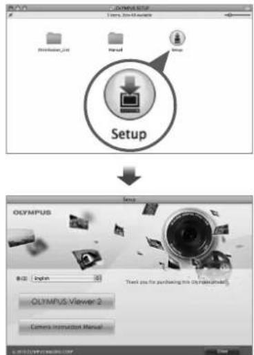 OLYMPUS E-PM2 - Install OLYMPUS Viewer 2. - 1
