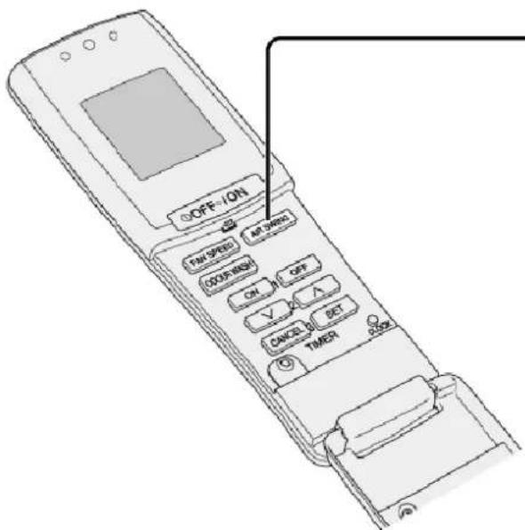 PANASONIC CS-ME12CKPG - Vertikalno izpihavanje zraka - 1