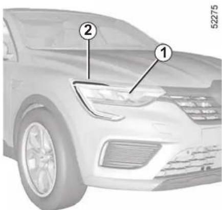 RENAULT Megane Conquest (2021) - ŽAROMETI: zamenjava žarnic - 1