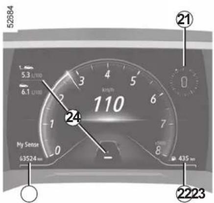 52684 5.3 L/100 6.1 L/100 110 My Sense 63524 mm - 24 21 435 mm 2223