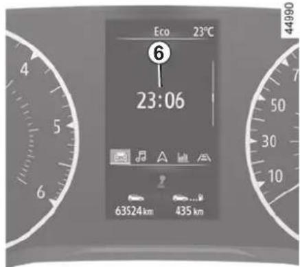 Eco 23°C 6 23:06 63524 km 435 km