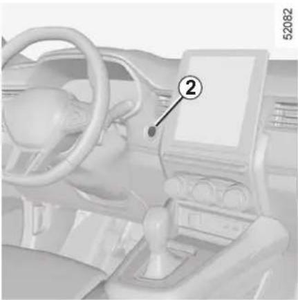 RENAULT Megane Conquest (2021) - ZAGON, ZAUSTAVITEV MOTORJA: vozilo s kartico (2/3) - 1