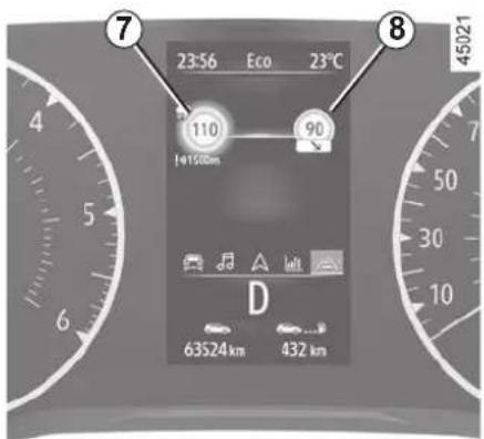 7 23:56 Eco 23°C 110 90 141500km 45021 D 63524 km 432 km