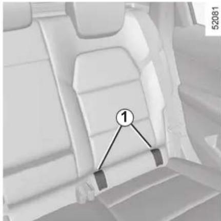 RENAULT Megane Conquest (2021) - VARNOST OTROK: izbira načina pritrditve otroškega sedeža (2/3) - 3
