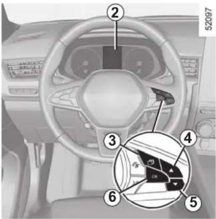 RENAULT Megane Conquest (2021) - MENI ZA OSEBNE NASTAVITVE VOZILA (2/3) - 1