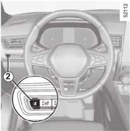 RENAULT Megane Conquest (2021) - OPOZORILO ZA SKRENITEV Z VOZNEGA PASU (2/5) - 1