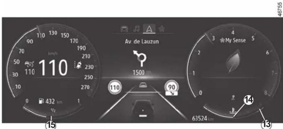 Av. de Lauzun 1500 m 110 90 70 50 30 10 0 432 km 1/2 63524 km My Sense 14 13 46755