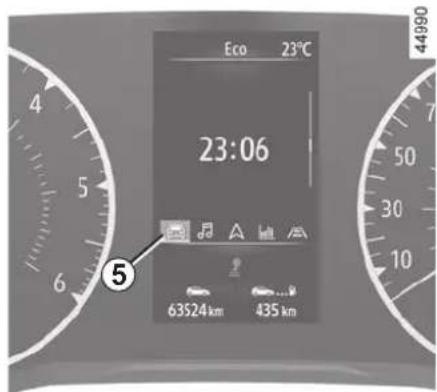 Eco 23°C 23:06 5 63524 km 435 km