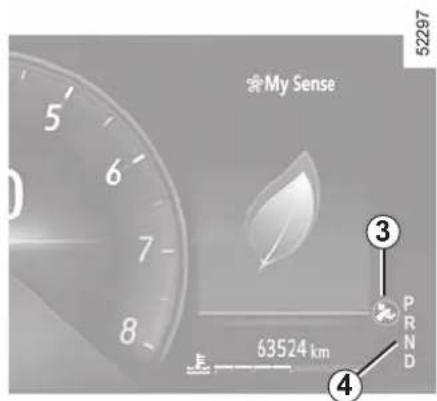 My Sense 52297 63524 km PRND ③ ④