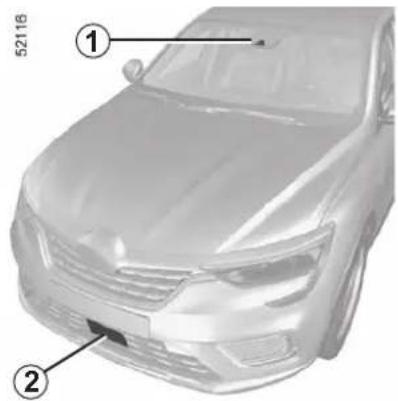 RENAULT Megane Conquest (2021) - OPOZORILO ZA VARNOSTNO RAZDALJO (1/4) - 1