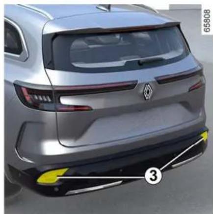 RENAULT Espace (2023) - ŽAROMETI, LUČI: ZAMENJAVA ŽARNIC - 3