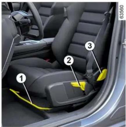 RENAULT Espace (2023) - Sprednji sedeži z ročnim upravljanjem - 1